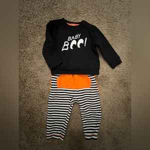 Baby Boo Halloween Outfit EUC